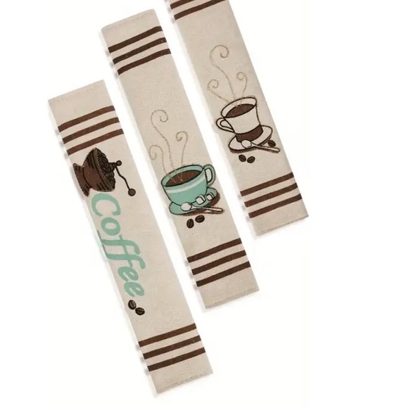 Appliance Handle covers 3 Coffee Decor - Picture 3 of 4